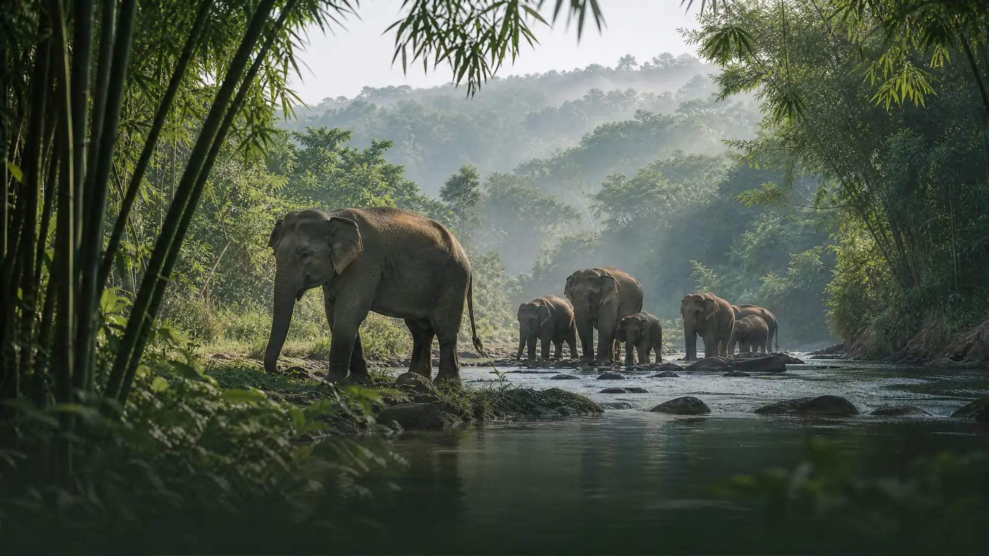 Der Hurulu Eco Park ist ein 10,000 Hektar großes Wildtierreservat, bekannt für saisonale Elefantenwanderungen. Besucher erkunden den Trockenzonenwald in offenen 4x4-Jeeps.